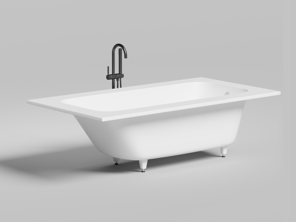 Ванна из литьевого мрамора Salini ORLANDA 190х100 102024MRF